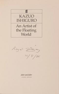  Kazuo ISHIGURO An Artist of the Floating World by Kazuo ISHIGURO - 3529010