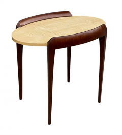  Keno Bros Fine Mid Century Modern Side Table in Mixed Woods by Keno Brothers - 2994041