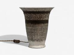  Keramos Vienna Manufactory Keramos French Modern Glazed Ceramic Table Lamp France 1940s - 4192431