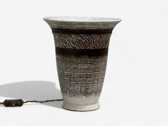  Keramos Vienna Manufactory Keramos French Modern Glazed Ceramic Table Lamp France 1940s - 4192435
