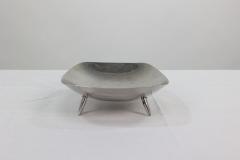  Keswick School of Industrial Art A Firth Staybrite Stainless steel preserve dish and spoon - 4188263