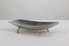  Keswick School of Industrial Art A Firth Staybrite Stainless steel preserve dish and spoon - 4188264