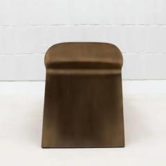  Kifu Paris Kifu Augousti Bench in Black Oak with Bronze Patina Brass Legs by Kifu Paris - 3847477