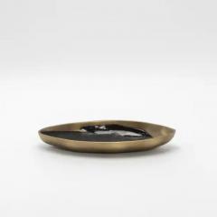  Kifu Paris Kifu Augousti Bowl in Bronze Patina Brass with Black Shell Details by KIFU Paris - 3881891