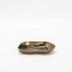  Kifu Paris Kifu Augousti Bowl in Bronze Patina Brass with Black Shell Details by KIFU Paris - 3881963
