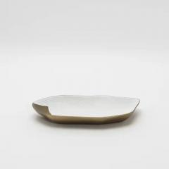  Kifu Paris Kifu Augousti Bowl in Bronze Patina Brass with White Shagreen Details by KIFU Paris - 3881977