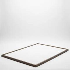  Kifu Paris Kifu Augousti Extra Large Rectangular Tray in Shagreen with Bronze Patina Brass by Kifu Paris - 3845253