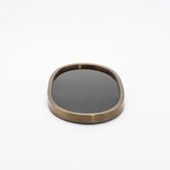  Kifu Paris Kifu Augousti Oval Tray in Pen Shell with Bronze Patina Brass by Kifu Paris - 3845354