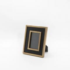  Kifu Paris Kifu Augousti Picture Frame 5x7 in Black Oak with Brass Details by KIFU Paris - 3882093