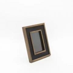  Kifu Paris Kifu Augousti Picture Frame 5x7 in Black Shagreen with Brass Details by KIFU Paris - 3881922