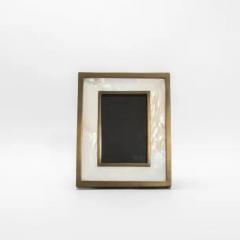  Kifu Paris Kifu Augousti Picture Frame 5x7 in Mother of Pearl with Brass Details by KIFU Paris - 3881966