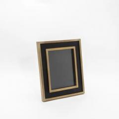  Kifu Paris Kifu Augousti Picture Frame 8x10 in Black Oak with Brass Details by KIFU Paris - 3882103