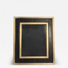  Kifu Paris Kifu Augousti Picture Frame 8x10 in Black Oak with Brass Details by KIFU Paris - 3884739