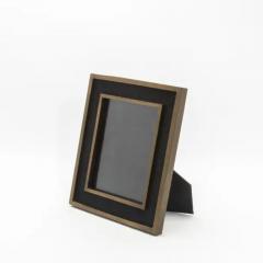  Kifu Paris Kifu Augousti Picture Frame 8x10 in Black Shagreen with Brass Details by KIFU Paris - 3881909