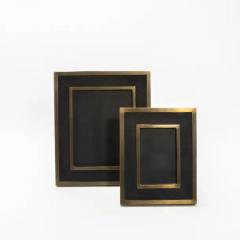  Kifu Paris Kifu Augousti Picture Frame 8x10 in Black Shagreen with Brass Details by KIFU Paris - 3881943