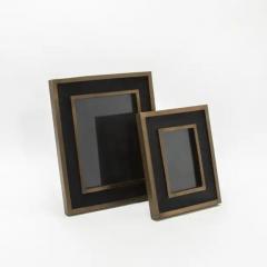  Kifu Paris Kifu Augousti Picture Frame 8x10 in Black Shagreen with Brass Details by KIFU Paris - 3881945