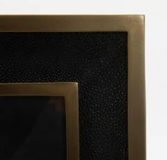  Kifu Paris Kifu Augousti Picture Frame 8x10 in Black Shagreen with Brass Details by KIFU Paris - 3881946