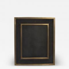  Kifu Paris Kifu Augousti Picture Frame 8x10 in Black Shagreen with Brass Details by KIFU Paris - 3884720