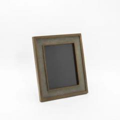  Kifu Paris Kifu Augousti Picture Frame 8x10 in Grey Shagreen with Brass Details by KIFU Paris - 3881929