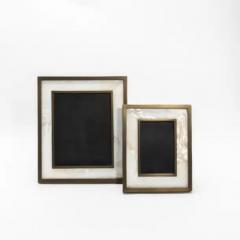  Kifu Paris Kifu Augousti Picture Frame 8x10 in Mother of Pearl with Brass Details by KIFU Paris - 3882102