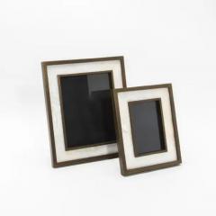  Kifu Paris Kifu Augousti Picture Frame 8x10 in Mother of Pearl with Brass Details by KIFU Paris - 3882107