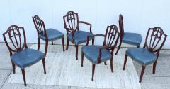  Kindel Furniture Kindel Mahogany And Leather Dining Chairs - 2215778