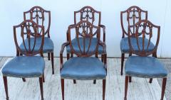  Kindel Furniture Kindel Mahogany And Leather Dining Chairs - 2215781