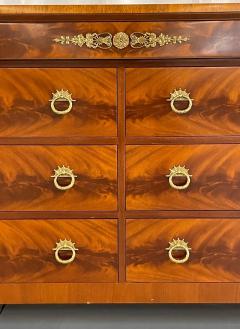  Kindel Furniture Kindel Neoclassical Collection Gilt Brass Mounted Flame Mahogany Double Dresser - 2656421