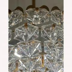  Kinkeldey Kinkeldey Faceted Crystal and Brass Pendant 1970s - 3723645