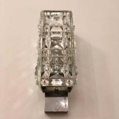  Kinkeldey Pair of 1960s Austrian Crystal Kinkeldey Wall Lights - 1259819