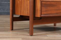  Kipp Stewart Stewart McDougall Kipp Stewart Declaration Floating Walnut Night Stands for Drexel - 4249695