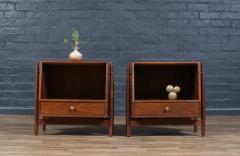  Kipp Stewart Stewart McDougall Kipp Stewart Declaration Walnut Floating Nightstands by Drexel - 4347955