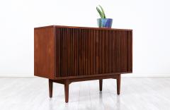  Kipp Stewart Stewart McDougall Kipp Stewart Declaration Walnut Tambour Door Credenza for Drexel - 3151401