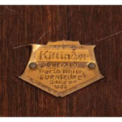  Kittinger Furniture Co Antique Kittinger William and Mary Style Walnut Bench or Low Sofa Table - 4795120