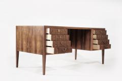  Kittinger Furniture Co Executive Rosewood Desk by Kittinger C 1950s - 3712084