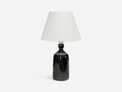  Klase H gan s Yngve Blixt Swedish Modern Green Stoneware Table Lamp Sweden 1960s - 4256892
