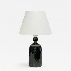  Klase H gan s Yngve Blixt Swedish Modern Green Stoneware Table Lamp Sweden 1960s - 4257370
