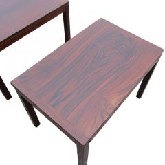  Kleppes m belfabrikk Kleppe Mobelfabrik Rosewood Side Tables - 2616818