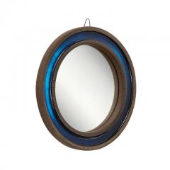  Knabstrup Knabstrup Mirror Ceramic Blue Signed - 2777755