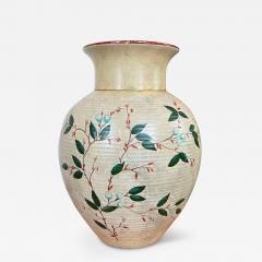  Knabstrup Monumental Vase with Floral Design by Knabstrup - 4081956