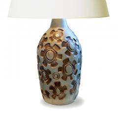  Knabstrup Table Lamp with Graphic Design by Knabstrup Pottery - 1692068