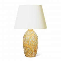  Knabstrup Table Lamp with Paisley Style Relief Attrib to Zoltan Kiss for Knabstrup - 3127946