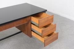  Knoll 1960s Inspired Florence Knoll Executive Desk Mid Century Modern Elegance - 3480487