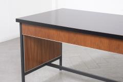  Knoll 1960s Inspired Florence Knoll Executive Desk Mid Century Modern Elegance - 3480490