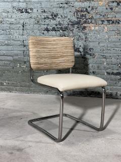  Knoll 8 Marcel Breuer Cesca Woven Leather Side Dining Chairs Knoll 1980 - 3637603