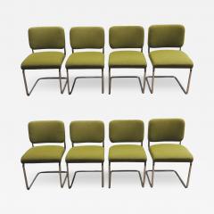  Knoll 8 Marcel Breuer for Knoll Cesca Side Dining Chairs 1980 - 3412076