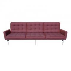  Knoll 90in Vintage Mid Century Knoll Three Seat Sofa - 2626860