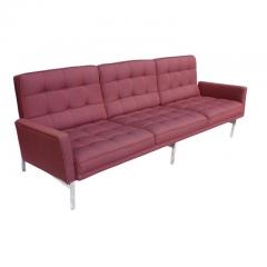  Knoll 90in Vintage Mid Century Knoll Three Seat Sofa - 2626861