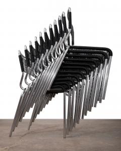  Knoll Andr Dupr Model 130 Stacking Chairs for Knoll International sold in sets - 4747555