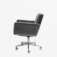  Knoll Cafiero Executive Task Chair in Graphite Velvet by Vincent Cafiero for Knoll - 2053340